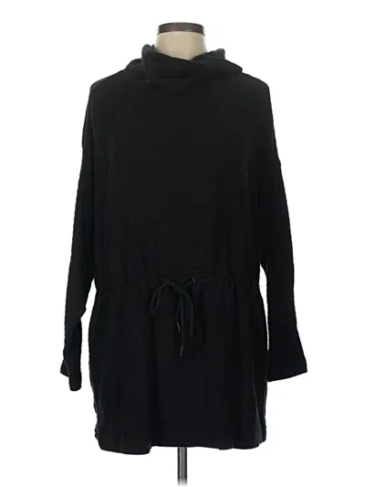 Pre-owned Lou & Grey Turtleneck Sweater In Black