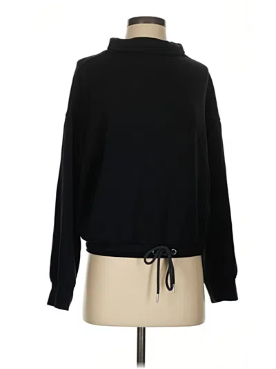Pre-owned Lou & Grey Turtleneck Sweater In Black