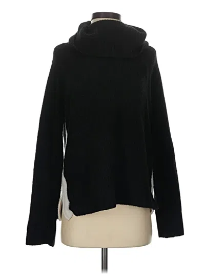 Pre-owned Lou & Grey Turtleneck Sweater In Black
