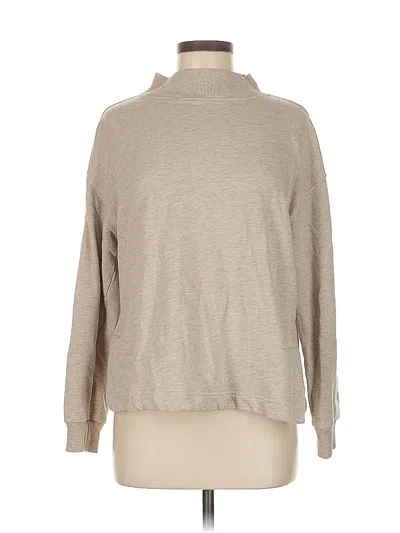 Pre-owned Lou & Grey Turtleneck Sweater In Brown