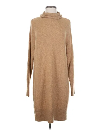 Pre-owned Lou & Grey Turtleneck Sweater In Brown