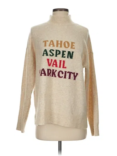 Pre-owned Lou & Grey Turtleneck Sweater In Brown