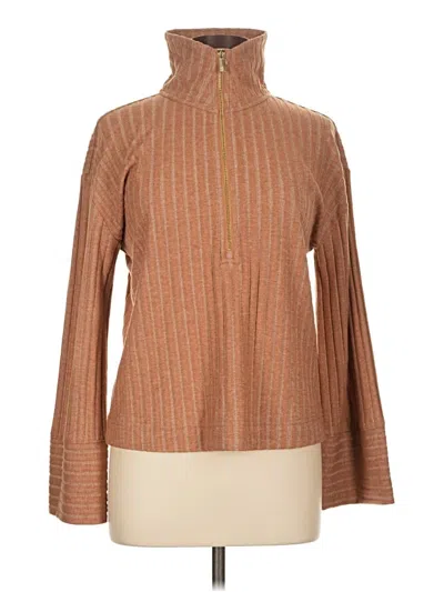 Pre-owned Lou & Grey Turtleneck Sweater In Brown