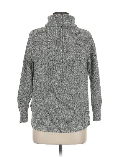 Pre-owned Lou & Grey Turtleneck Sweater In Gray