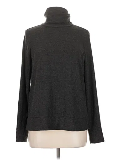 Pre-owned Lou & Grey Turtleneck Sweater In Gray