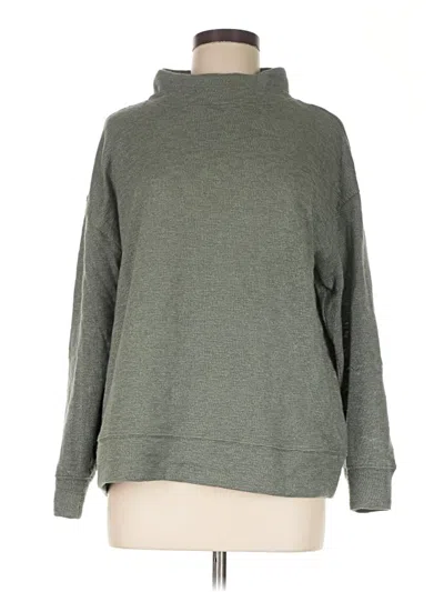Pre-owned Lou & Grey Turtleneck Sweater In Gray