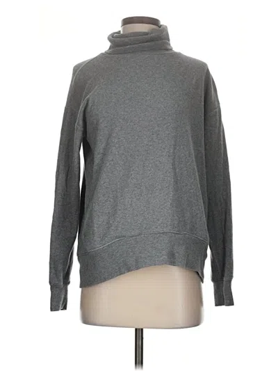 Pre-owned Lou & Grey Turtleneck Sweater In Gray
