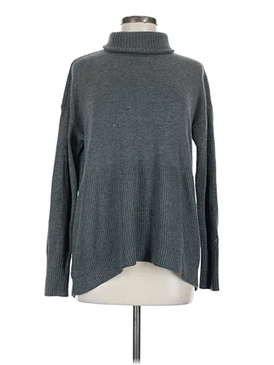 Pre-owned Lou & Grey Turtleneck Sweater In Gray