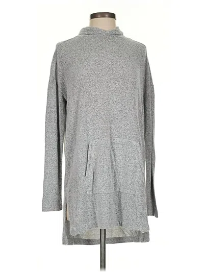 Pre-owned Lou & Grey Turtleneck Sweater In Gray