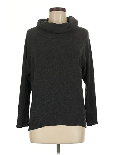Pre-owned Lou & Grey Turtleneck Sweater In Gray