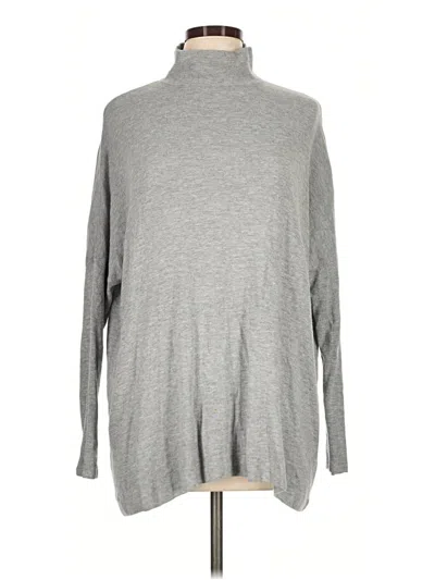 Pre-owned Lou & Grey Turtleneck Sweater In Gray
