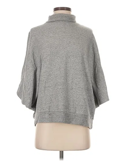 Pre-owned Lou & Grey Turtleneck Sweater In Gray