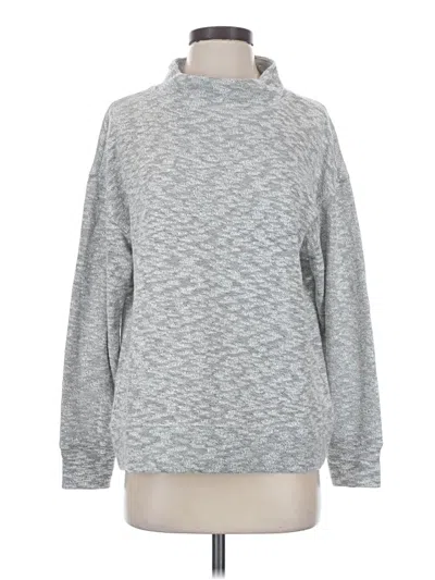 Pre-owned Lou & Grey Turtleneck Sweater In Gray