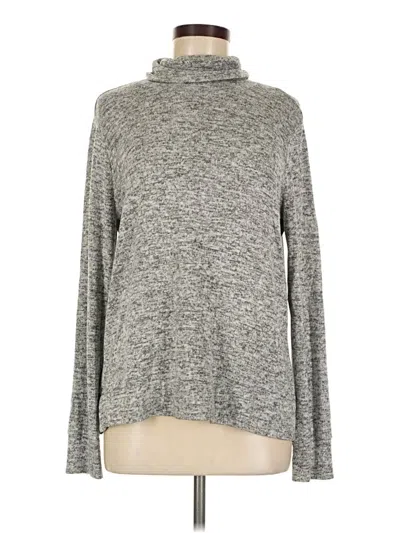 Pre-owned Lou & Grey Turtleneck Sweater In Gray