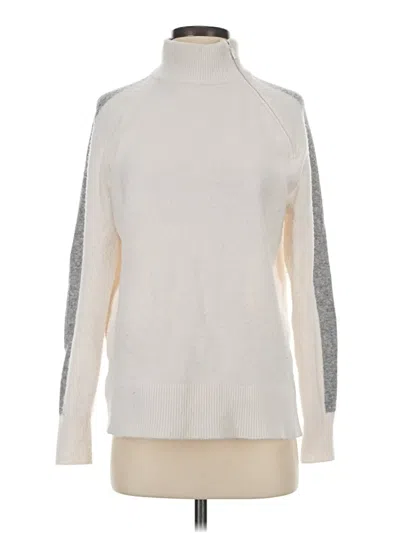 Pre-owned Lou & Grey Turtleneck Sweater In Ivory