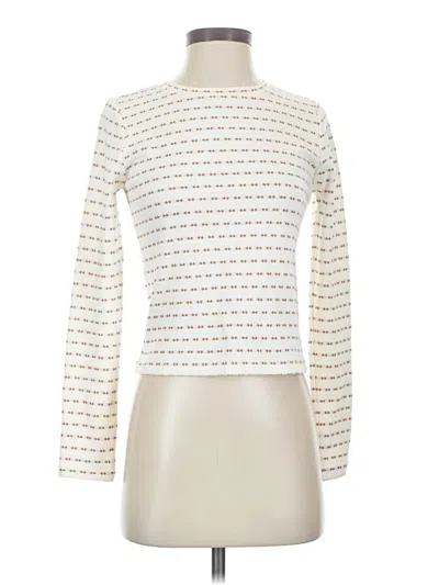 Pre-owned Lou & Grey Turtleneck Sweater In Ivory