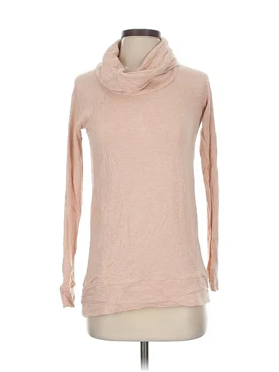 Pre-owned Lou & Grey Turtleneck Sweater In Pink