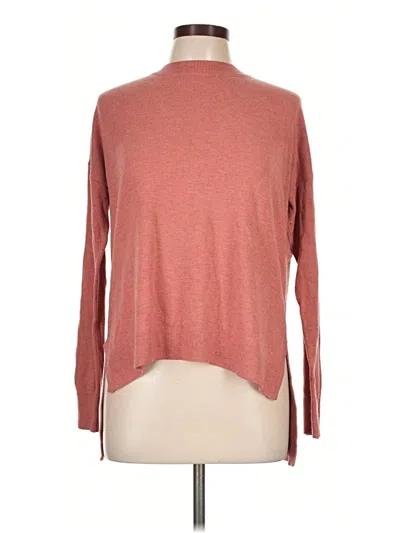 Pre-owned Lou & Grey Turtleneck Sweater In Pink