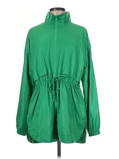 Pre-owned Lou & Grey Windbreaker Jacket In Green
