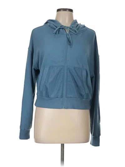 Pre-owned Lou & Grey Zip Up Hoodie In Blue