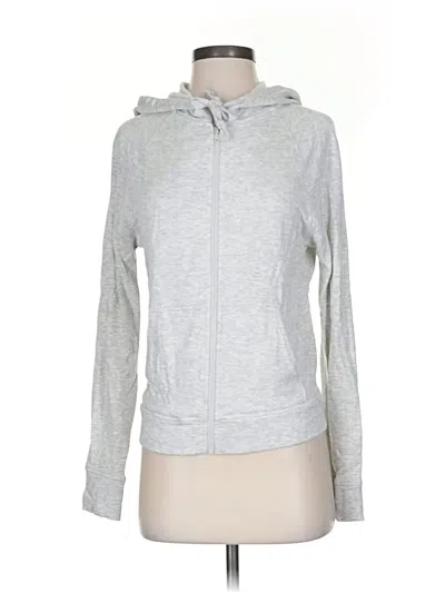 Pre-owned Lou & Grey Zip Up Hoodie In Gray