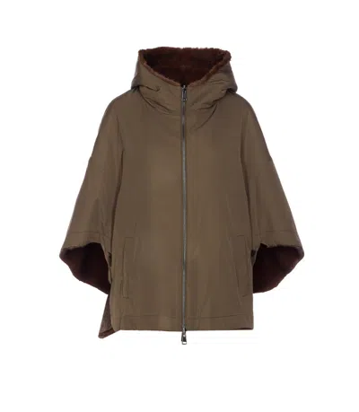 Lou Andrea Coats In Brown