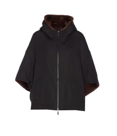 Lou Andrea Coatsjackets In Black