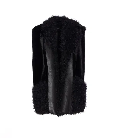 Lou Andrea Jackets In Black