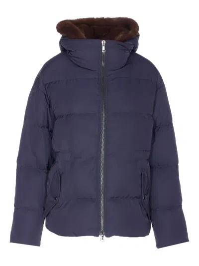 LOU ANDREA REMOVABLE-HOOD PADDED JACKET