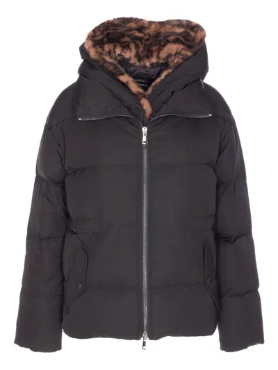 LOU ANDREA REMOVABLE HOOD PADDED JACKET