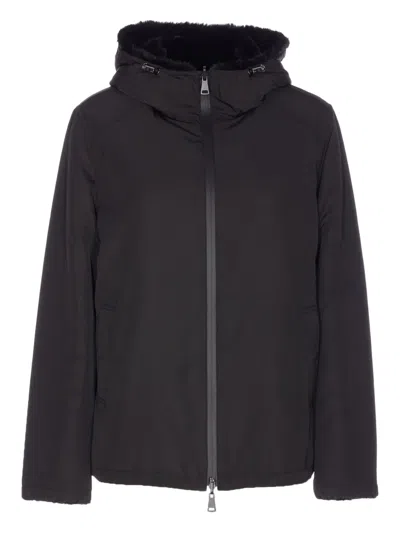 LOU ANDREA REVERSIBLE ZIP-CLOSURE JACKET