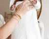 Lou Lou & Company Hooded Bath Towel In White