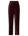 Lou Lou Belle Ville Paris Woman Pants Burgundy Size Onesize Polyester