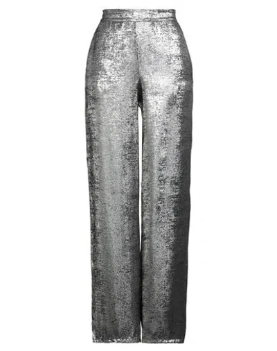 Lou Lou Belle Ville Paris Woman Pants Silver Size Onesize Polyester