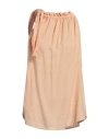 Lou Lou Belle Ville Paris Woman Top Apricot Size Onesize Linen, Viscose In Orange