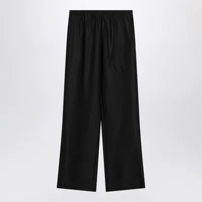 Lou Lou De Saison Black Wide Leg Kadala Trousers