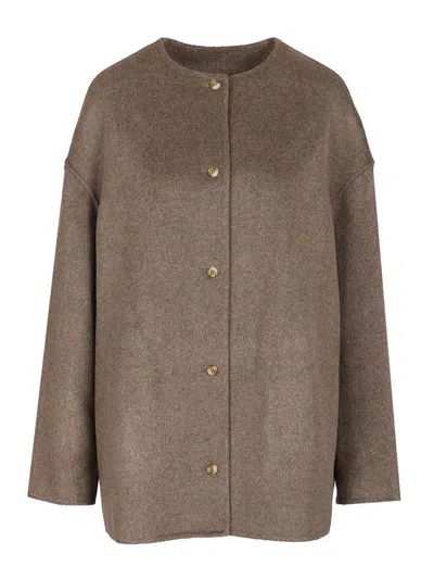 Lou Lou De Saison Dunne Coats Grey In Brown