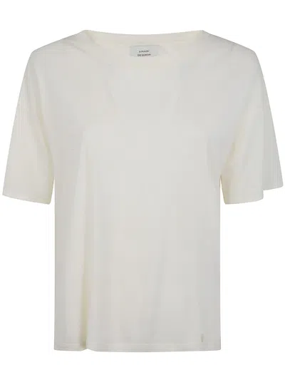 Lou Lou De Saison "ezra" Classic Fit T-shirt In White