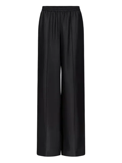 Lou Lou De Saison "lars" Elastic Waistband Pants In Black