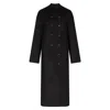 Lou Lou De Saison Leather Coats In Black