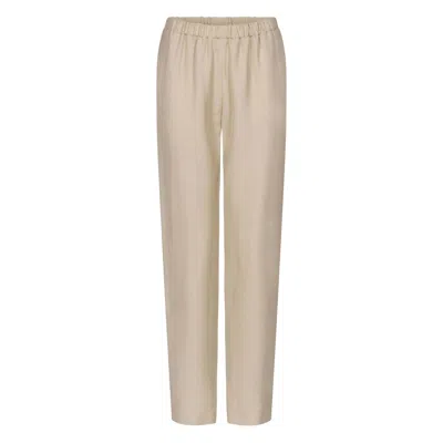 Lou Lou De Saison Scot Elasticated Trousers In Neutral