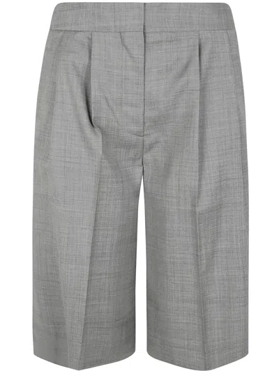 Lou Lou De Saison Soan Tailored Bermuda Shorts In Gray
