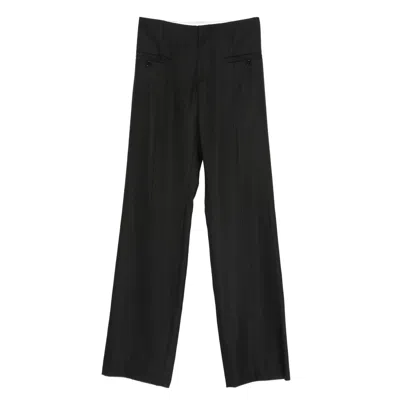 Lou Lou De Saison Welt-pocket Trousers In Black