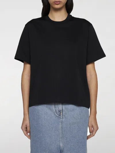 Loulou Studio Loulou De Saison Telanto Supima® Cotton T-shirt In Black