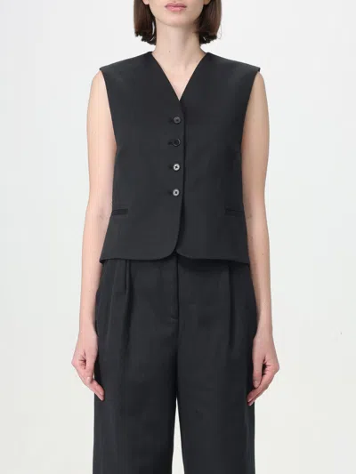 Lou Lou Studio Waistcoat  Woman Color Black