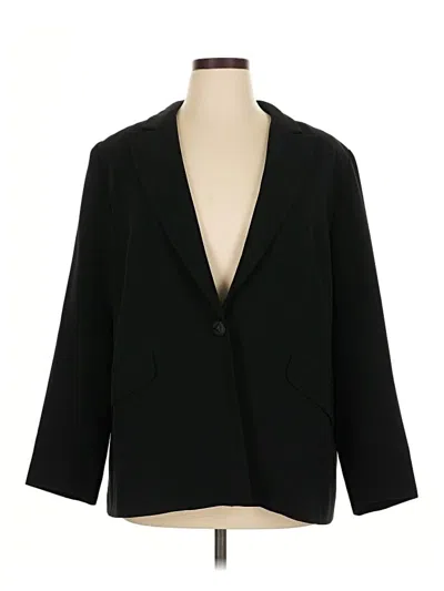 Pre-owned Louben Blazer Jacket In Black