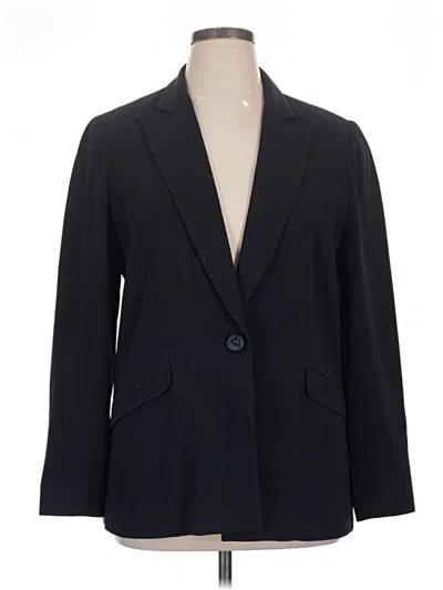 Pre-owned Louben Blazer Jacket In Blue