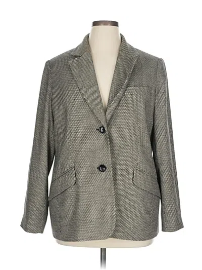Pre-owned Louben Blazer Jacket In Gray