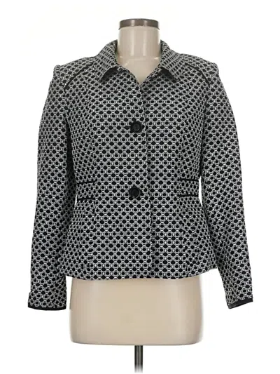 Pre-owned Louben Blazer Jacket In Gray