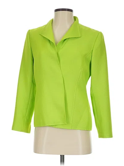 Pre-owned Louben Blazer Jacket In Green
